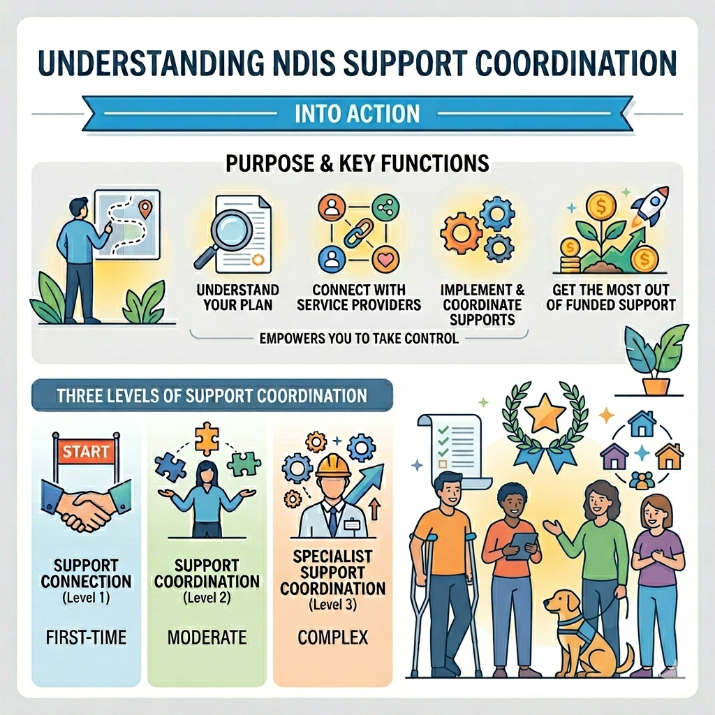 understanding ndis support coordination and its types